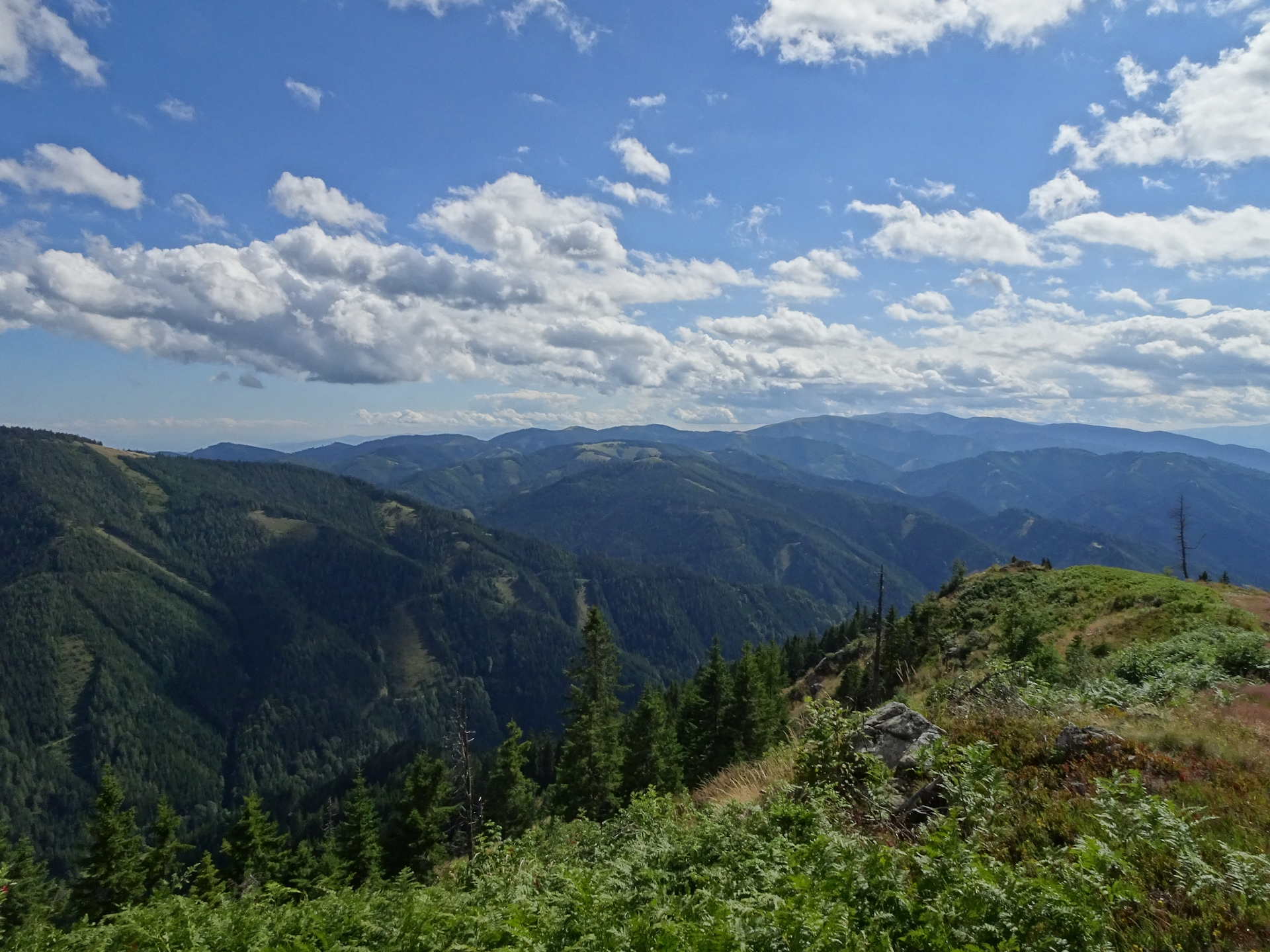 View from the trail short before the <i>Mugel</i>