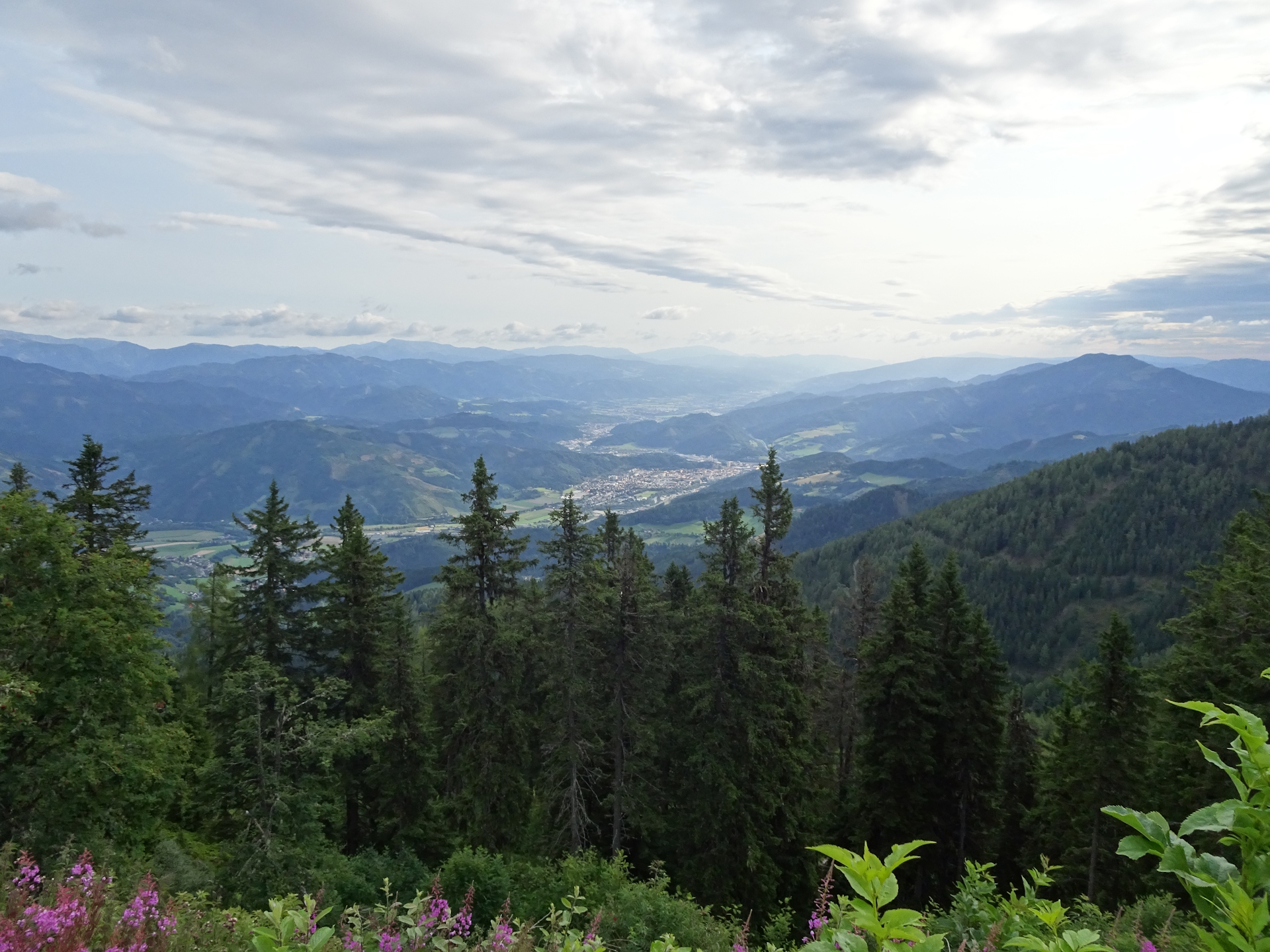 Early morning view from <i>Mugel</i>