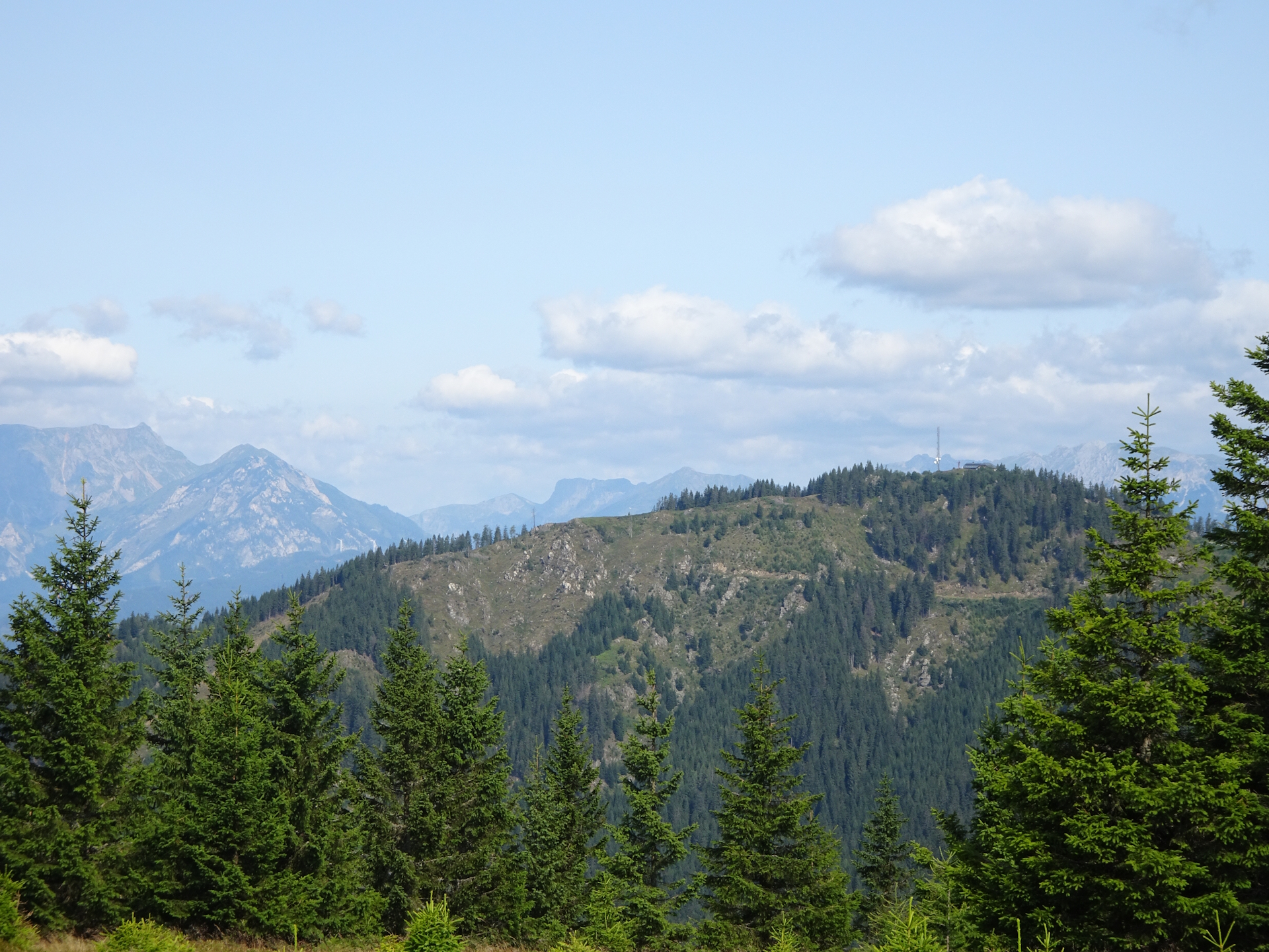 The <i>Mugel</i> seen from <i>Hochalm</i>