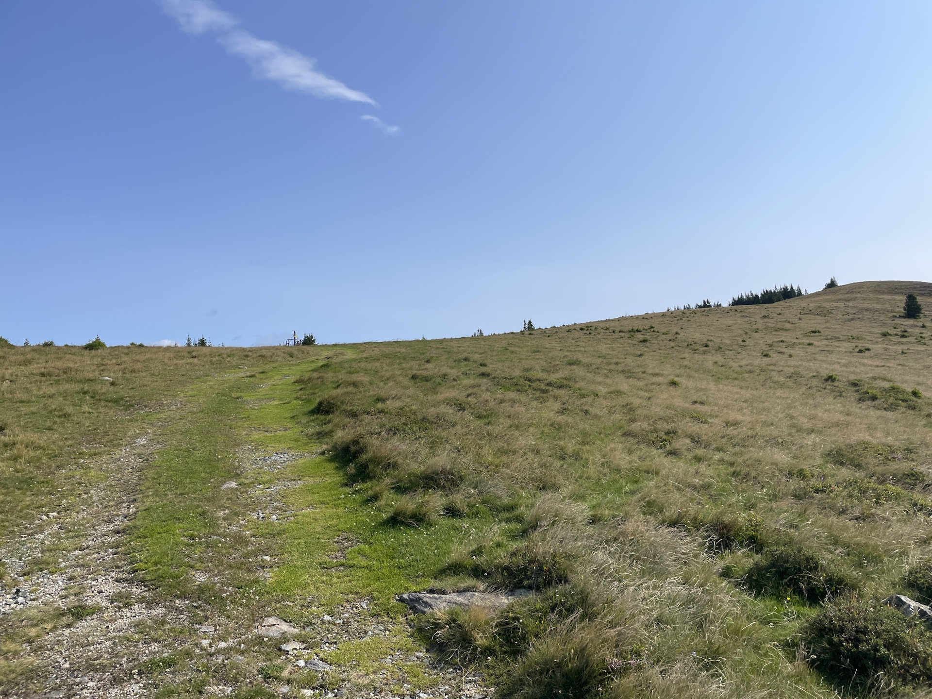View back at the crossing where 02 and 05 are meeting