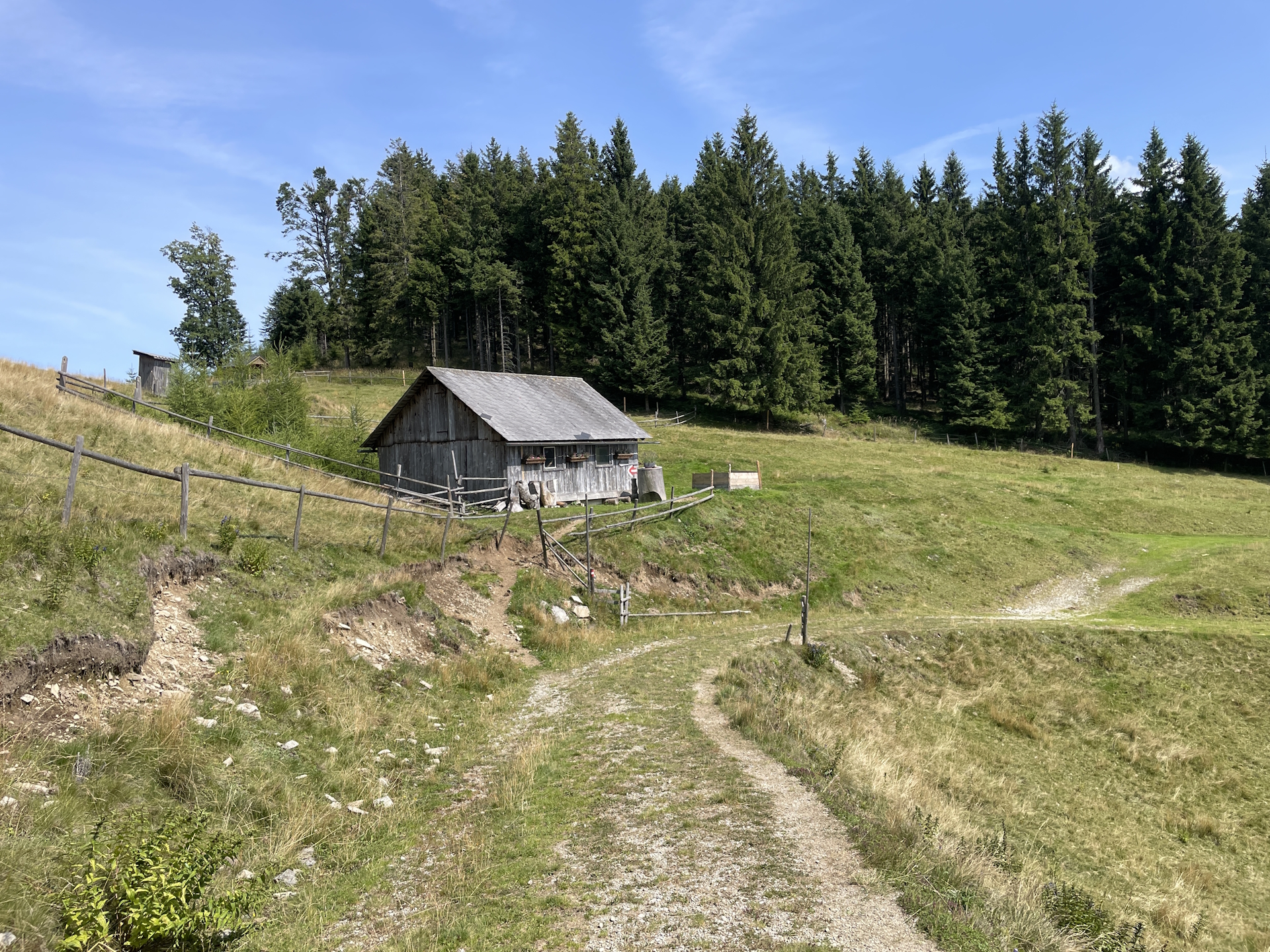Arriving at the farm before <i>Plotscherbauer</i>