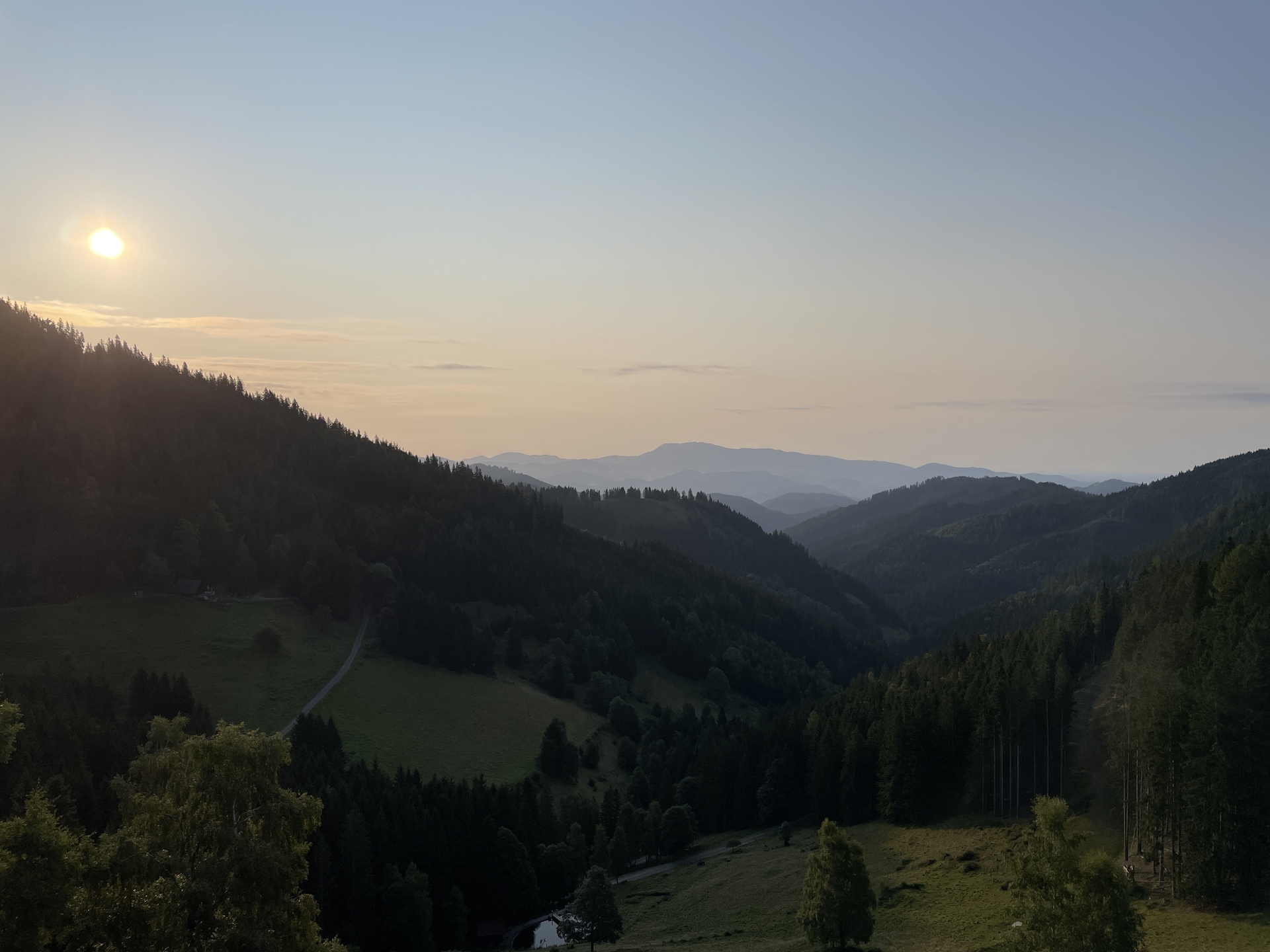 Sunrise at <i>Plotscherbauer</i>