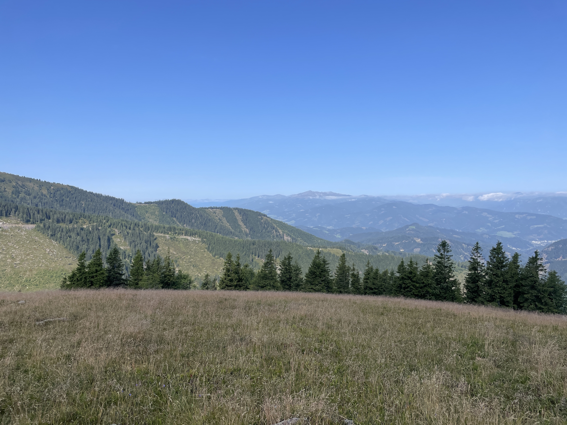 On the trail towards <i>Polstersattel</i>