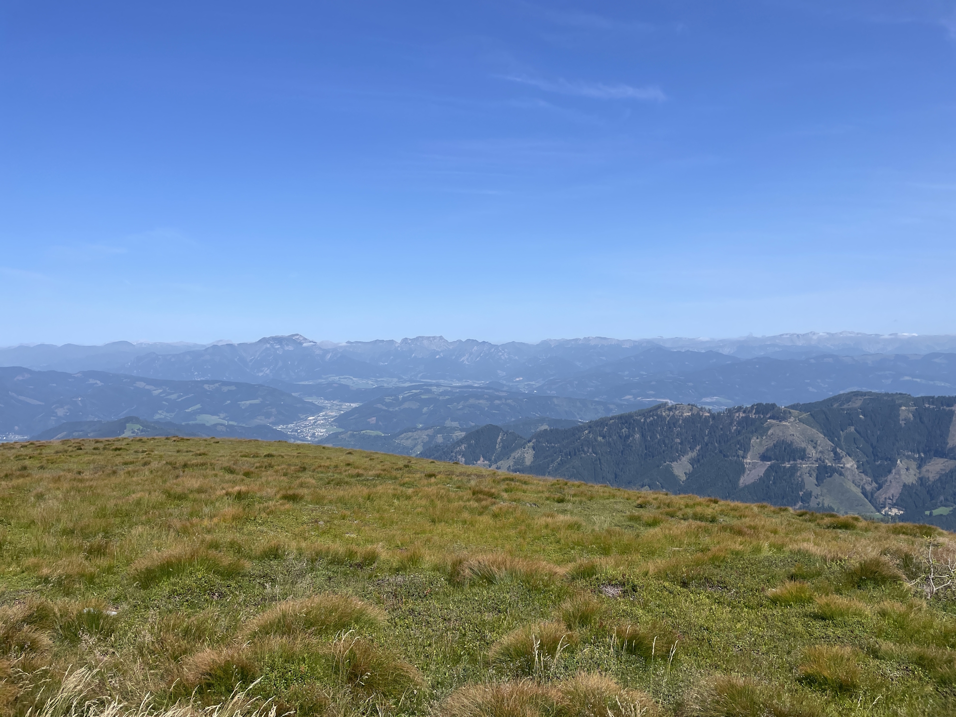 Amazing distance view from <i>Eiblkogel</i>
