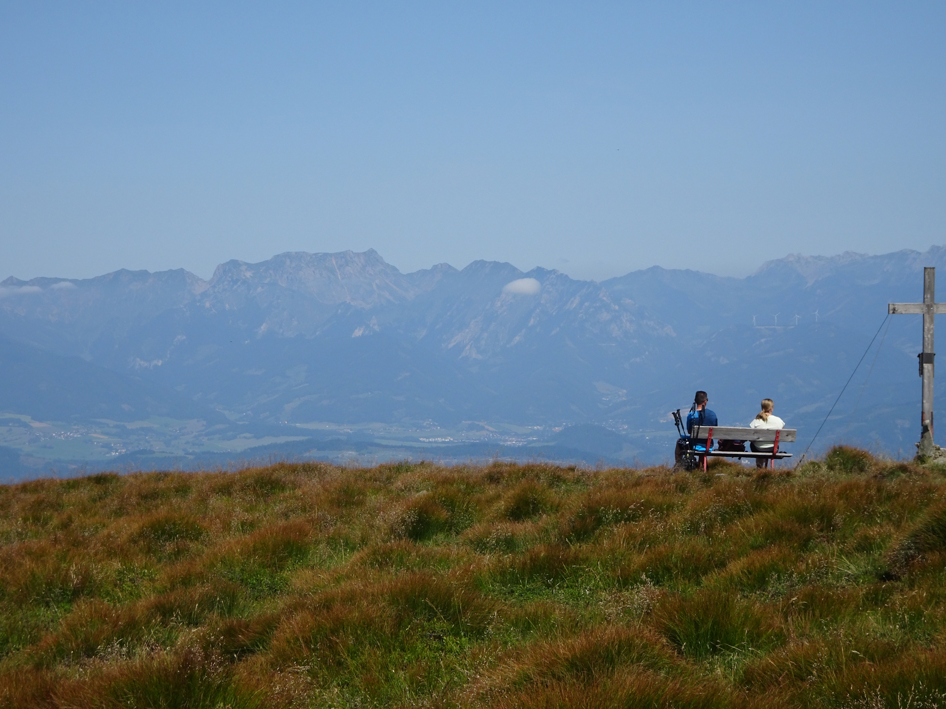 Indeed, a nice view from <i>Eiblkogel</i> to enjoy! :)