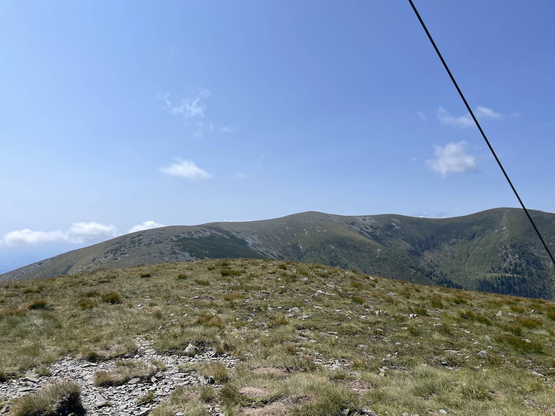 The <i>Speikkogel</i> seen from <i>Lärchkogel</i>