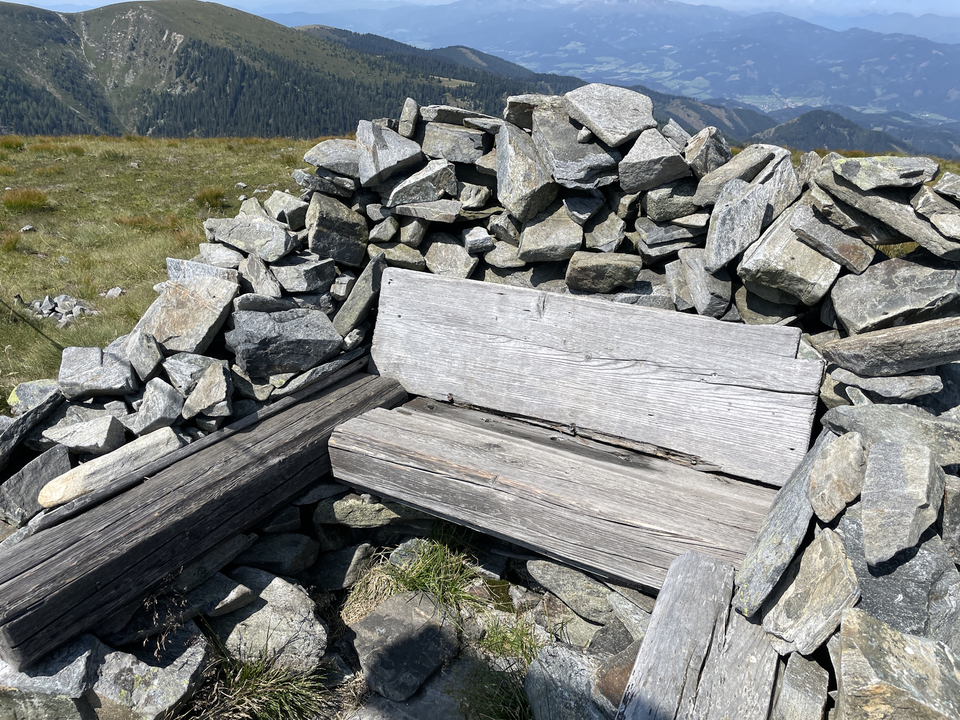 A made rest area at <i>Lärchkogel</i>