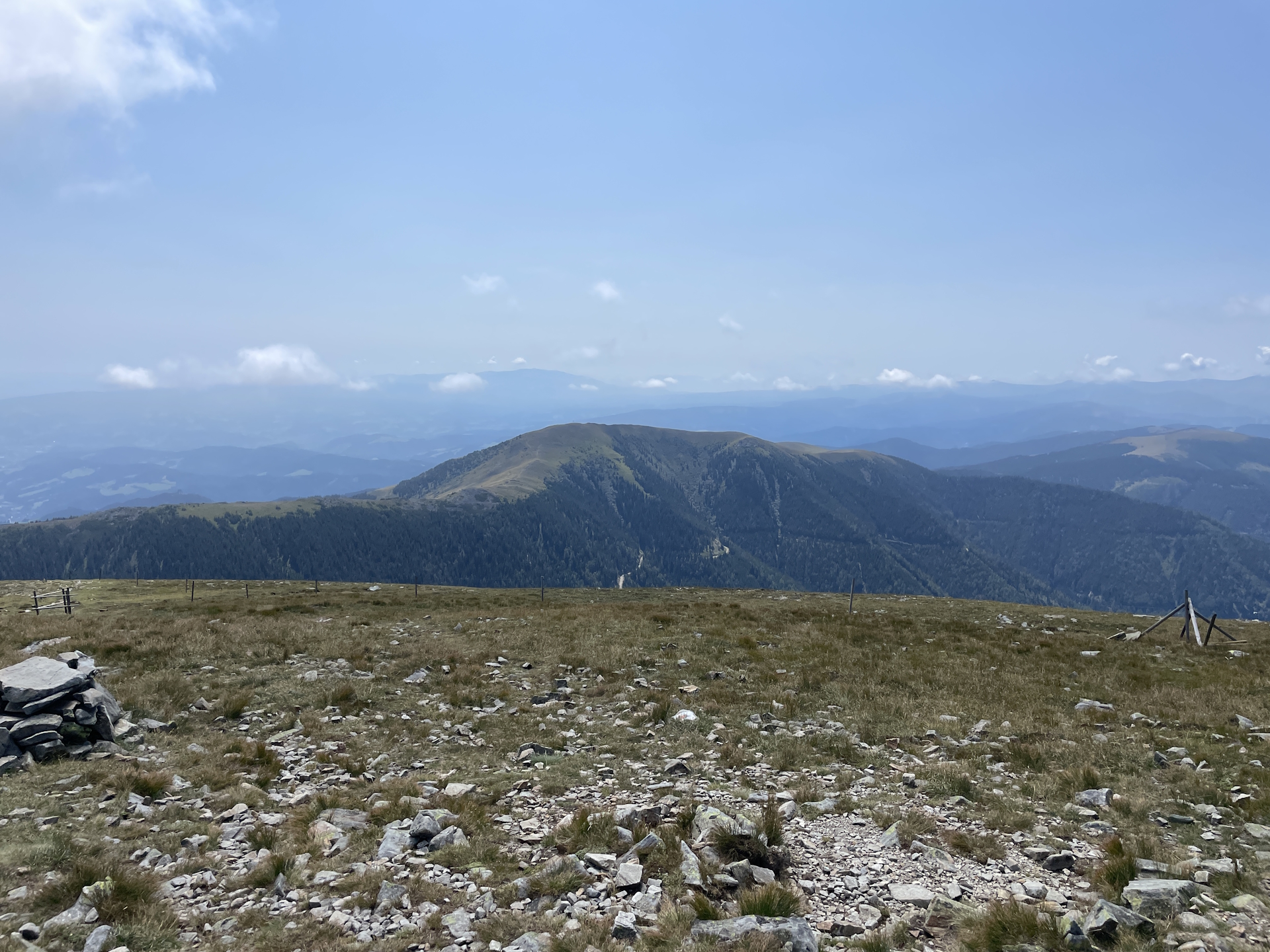 View from the trail up to <i>Speikkogel</i>