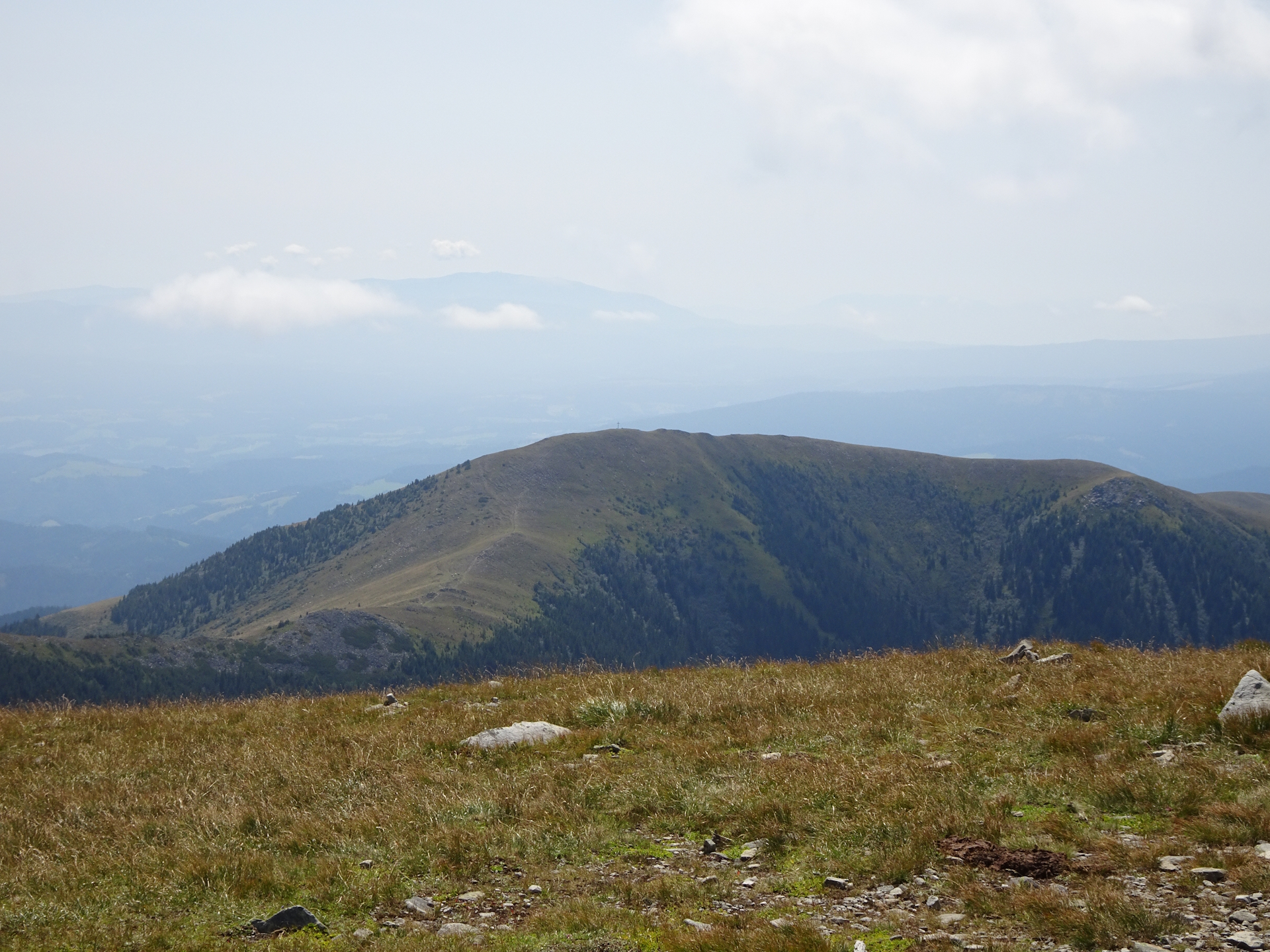 The <i>Roßbachkogel</i> seen from <i>Speikkogel</i>