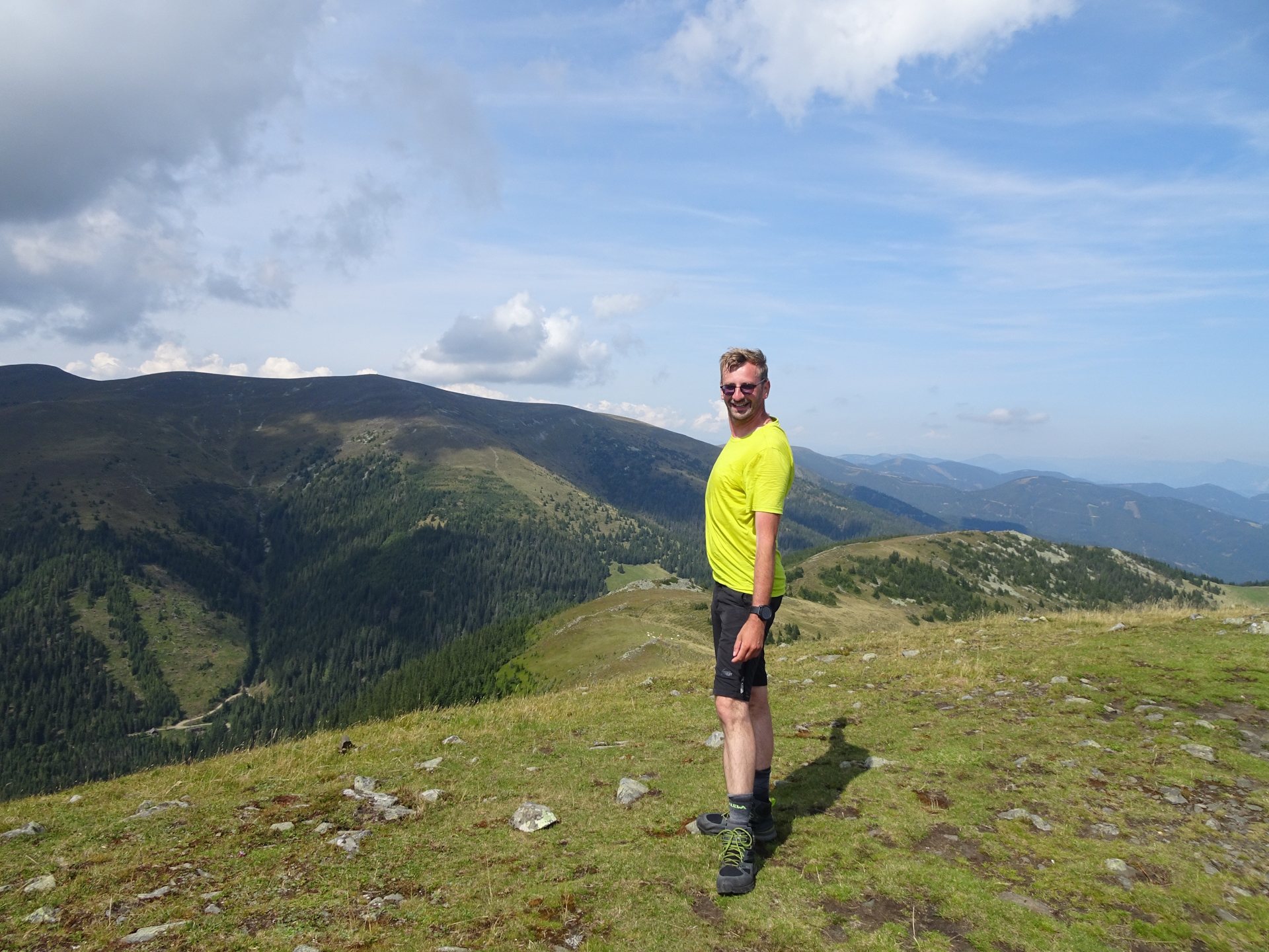 Stefan shows the accomplishment of the day!