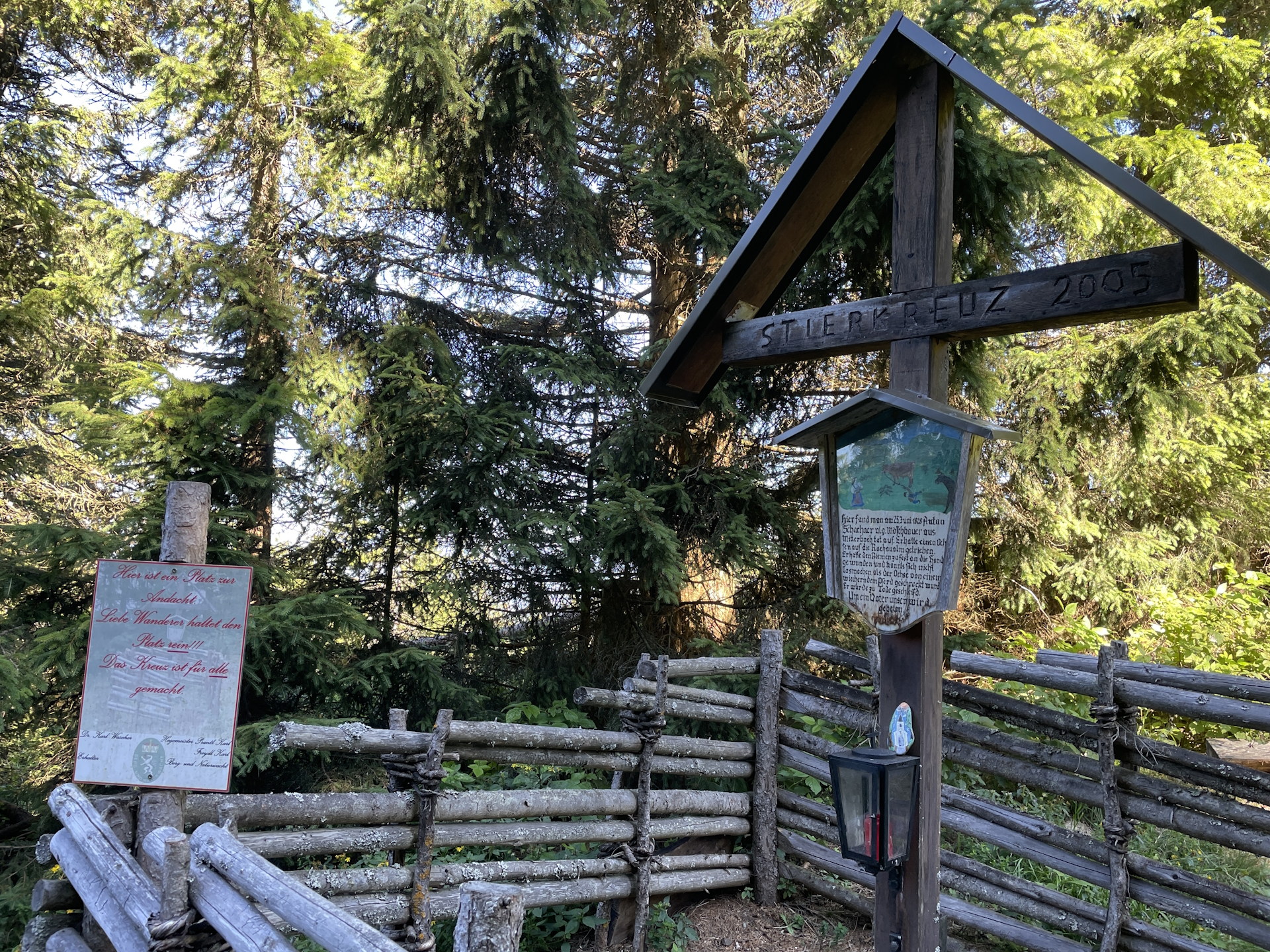 At the <i>Stierkreuz</i>