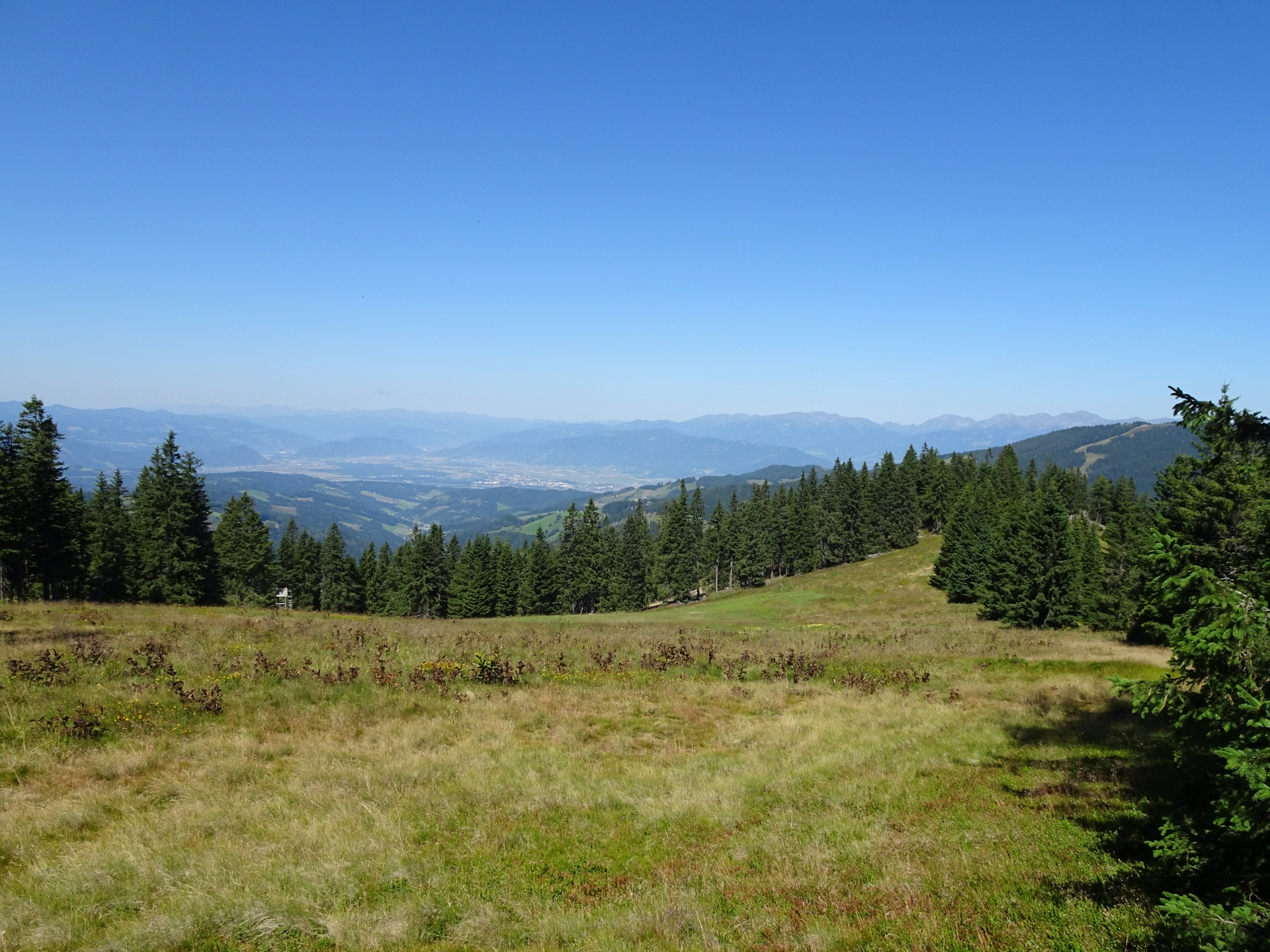 View from the trail shortly before <i>Gaberl</i>