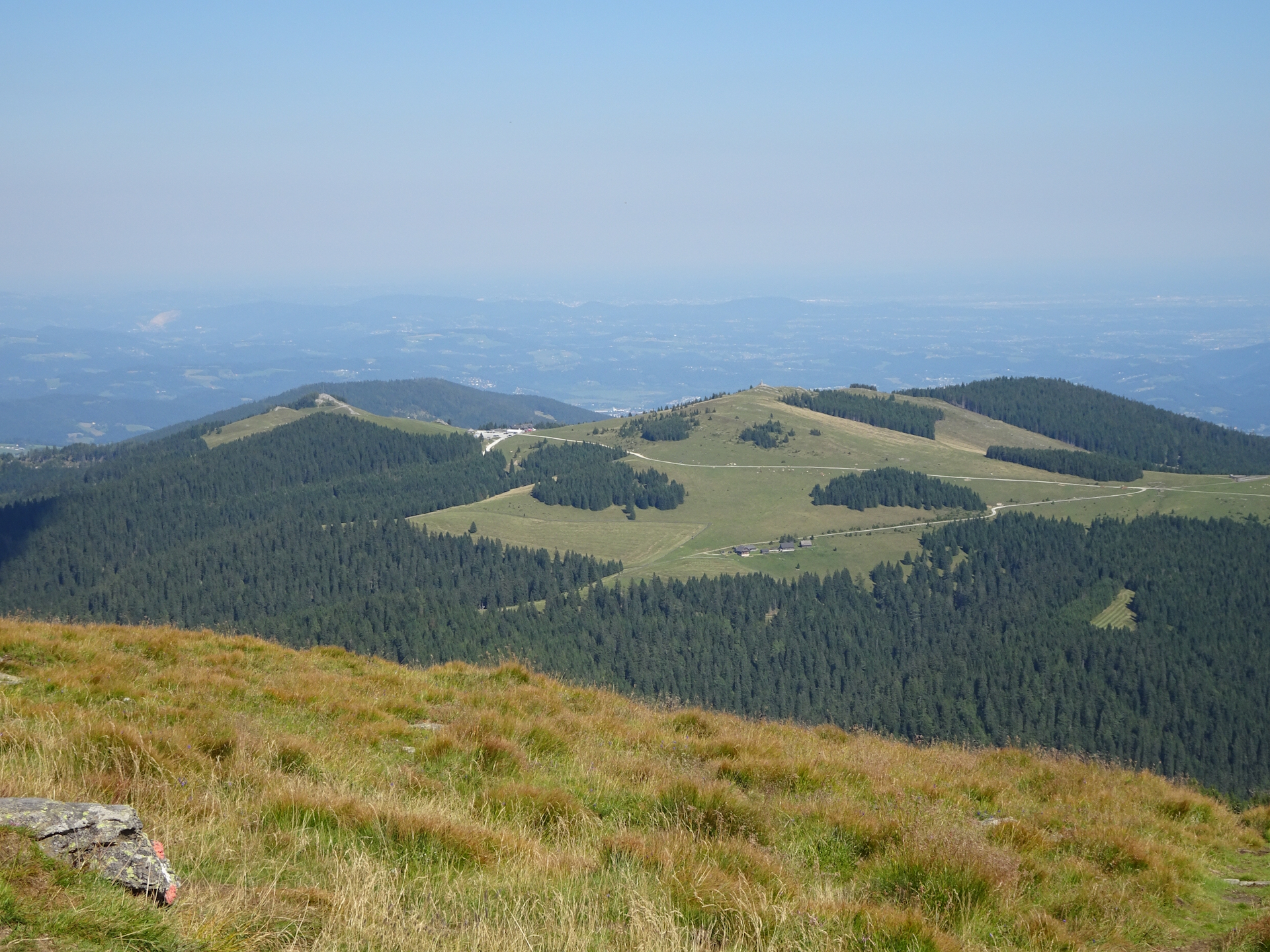 View back to <i>Gaberl</i> from <i>Rappoldkogel</i>