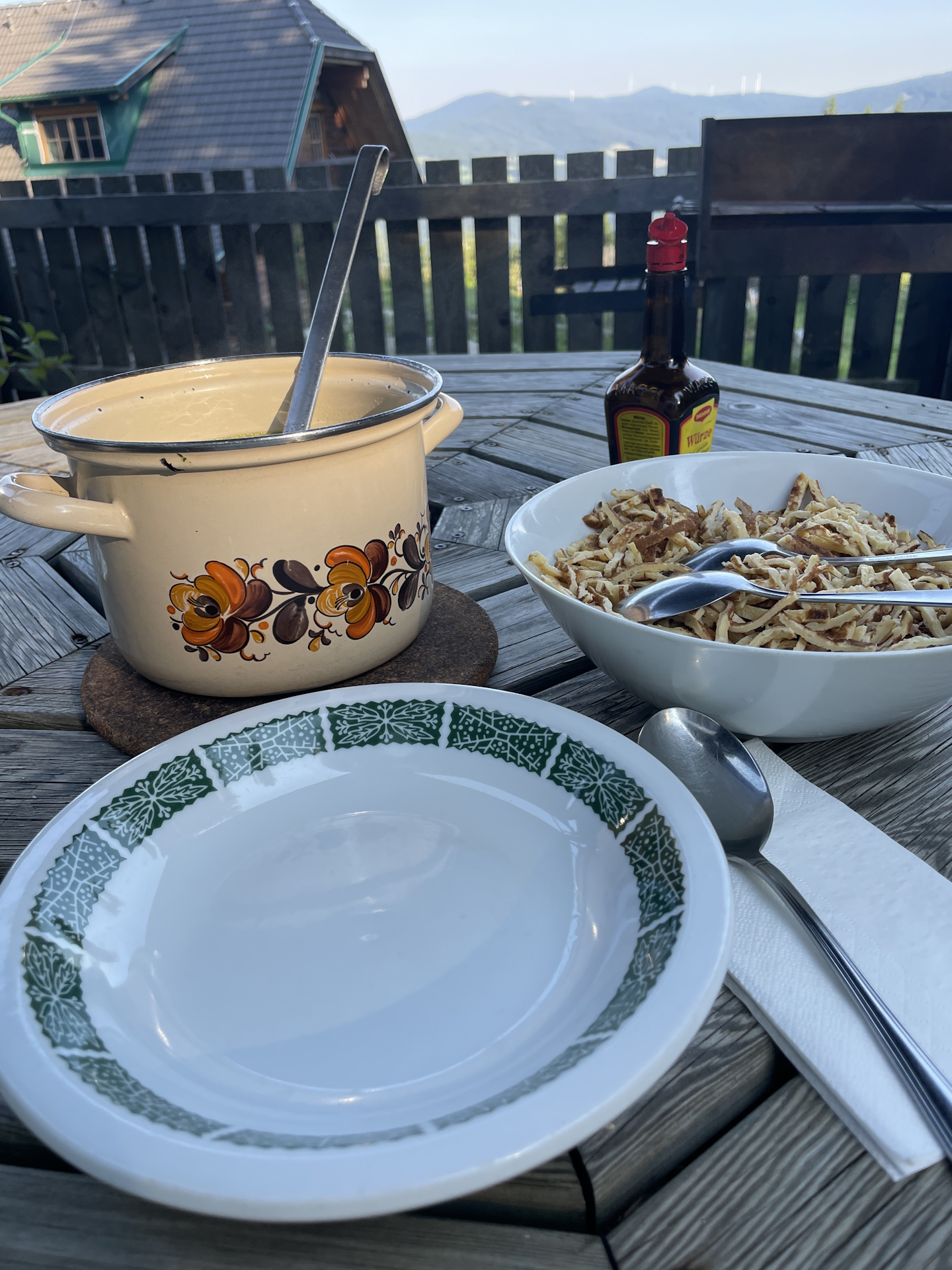 This is a simple soup at <i>Barbarahaus</i> :)