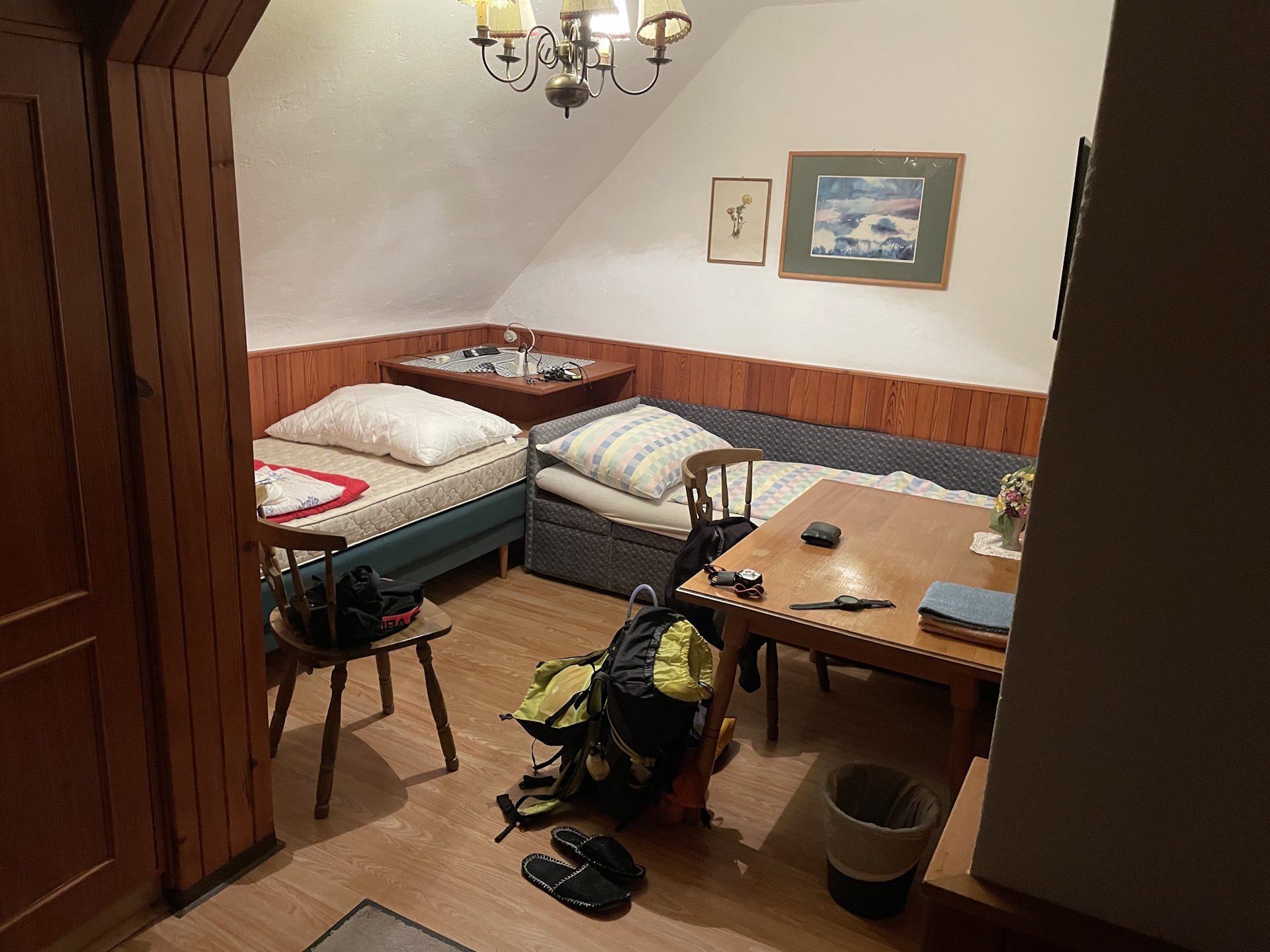 My spacious room at <i>Barbarahaus</i>