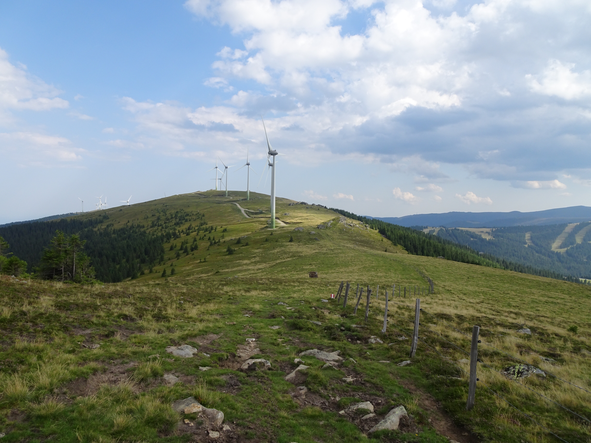 Towards the wind generators