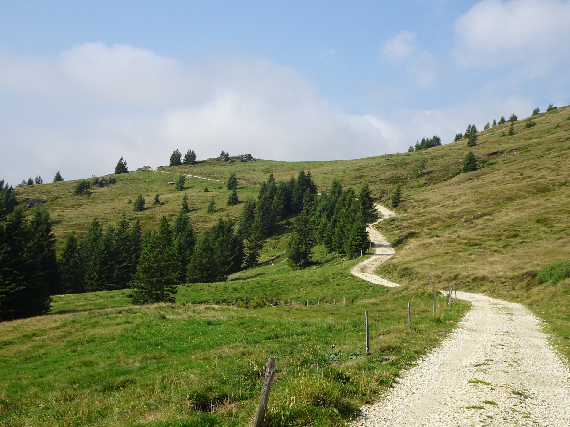 On the trail towards the border between <i>Styria</i> and <i>Carinthia</i>