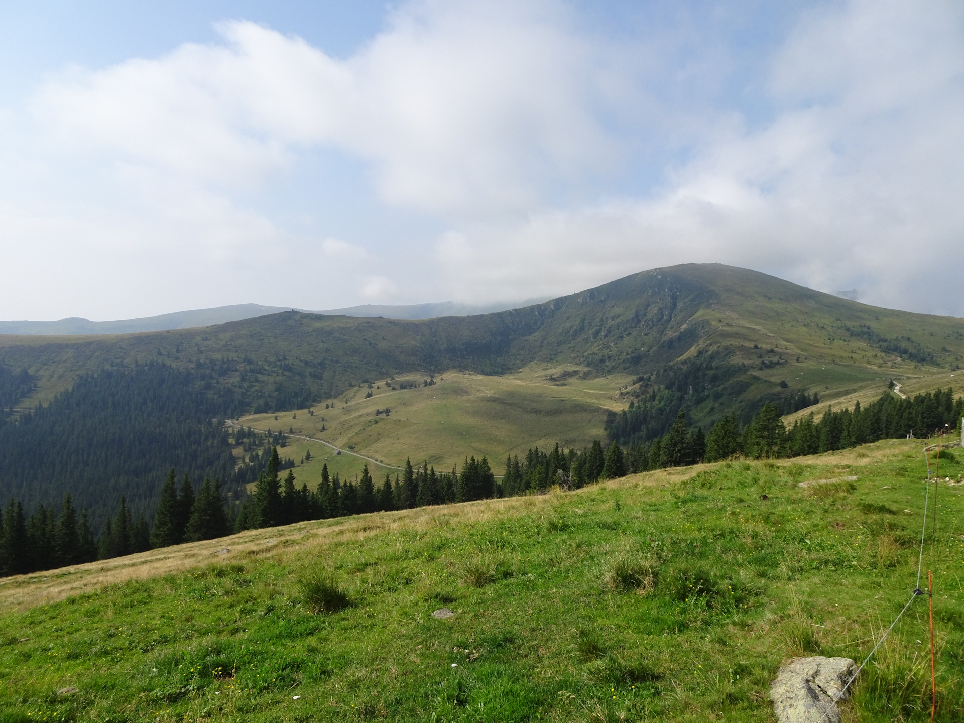 View from the trail towards the border between <i>Styria</i> and <i>Carinthia</i>