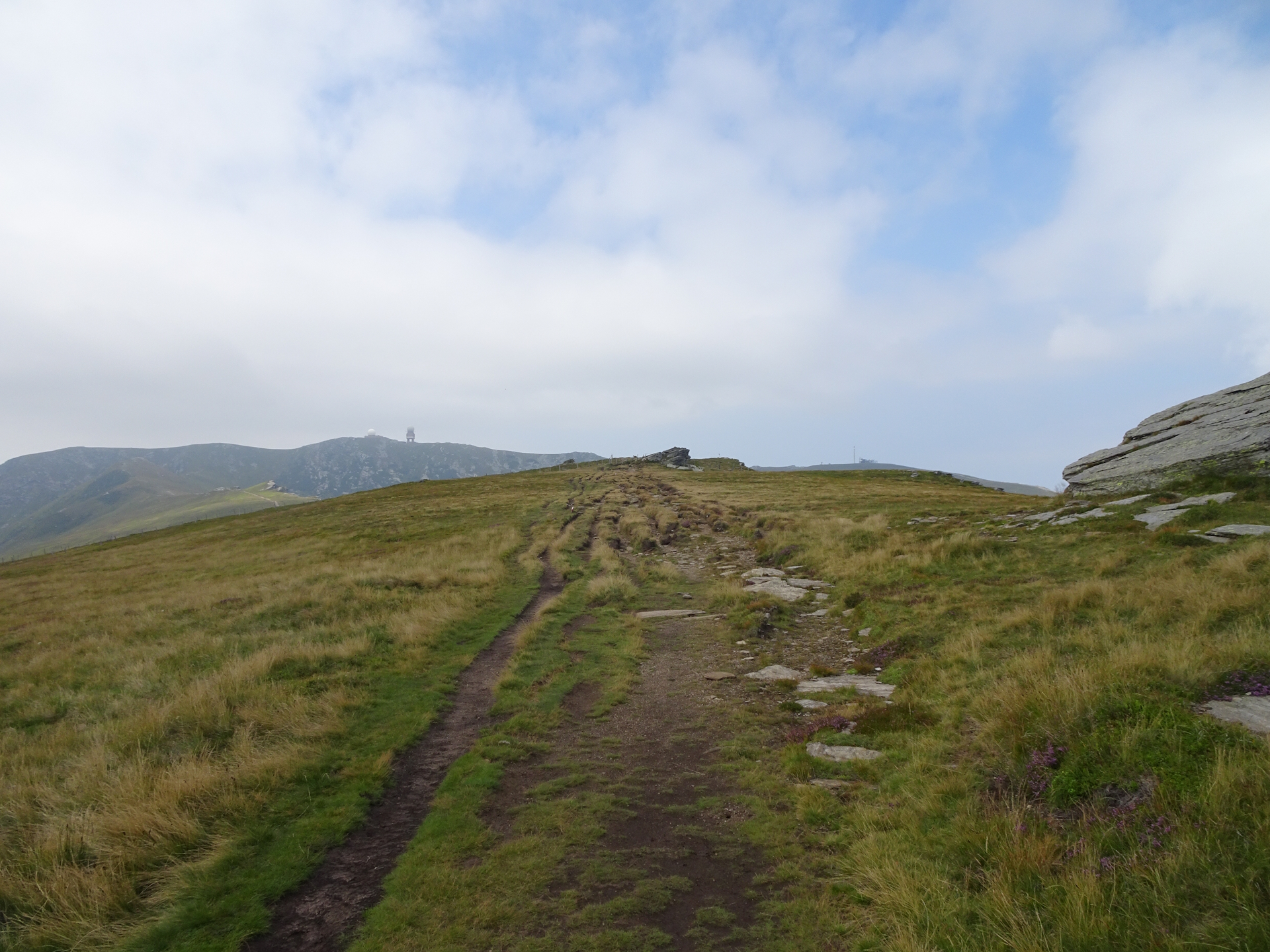 Towards the summit of <i>Hühnerstütze</i>