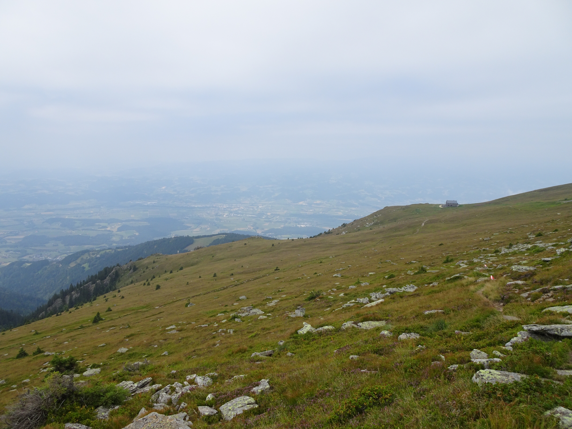Trail down to <i>Koralpenhaus</i>