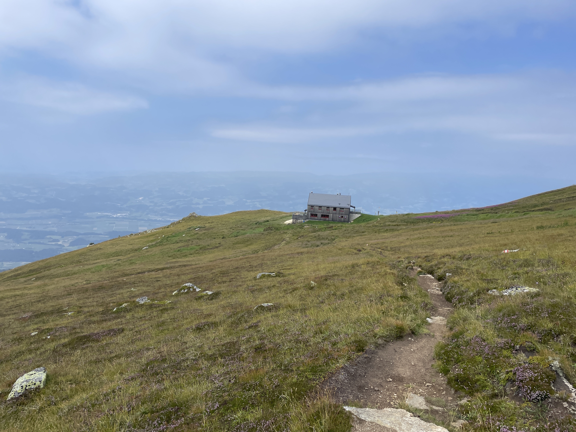 Approaching the <i>Koralpenhaus</i>