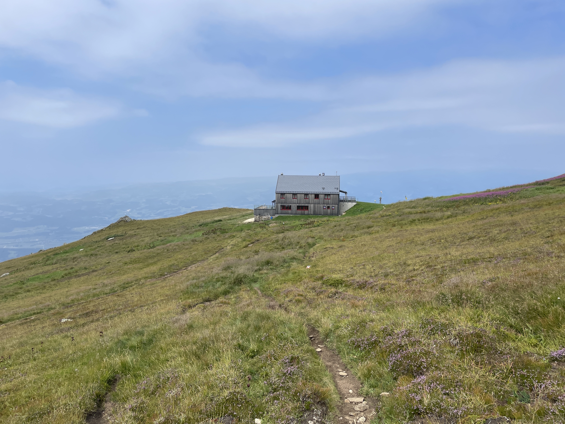 Approaching the <i>Koralpenhaus</i>
