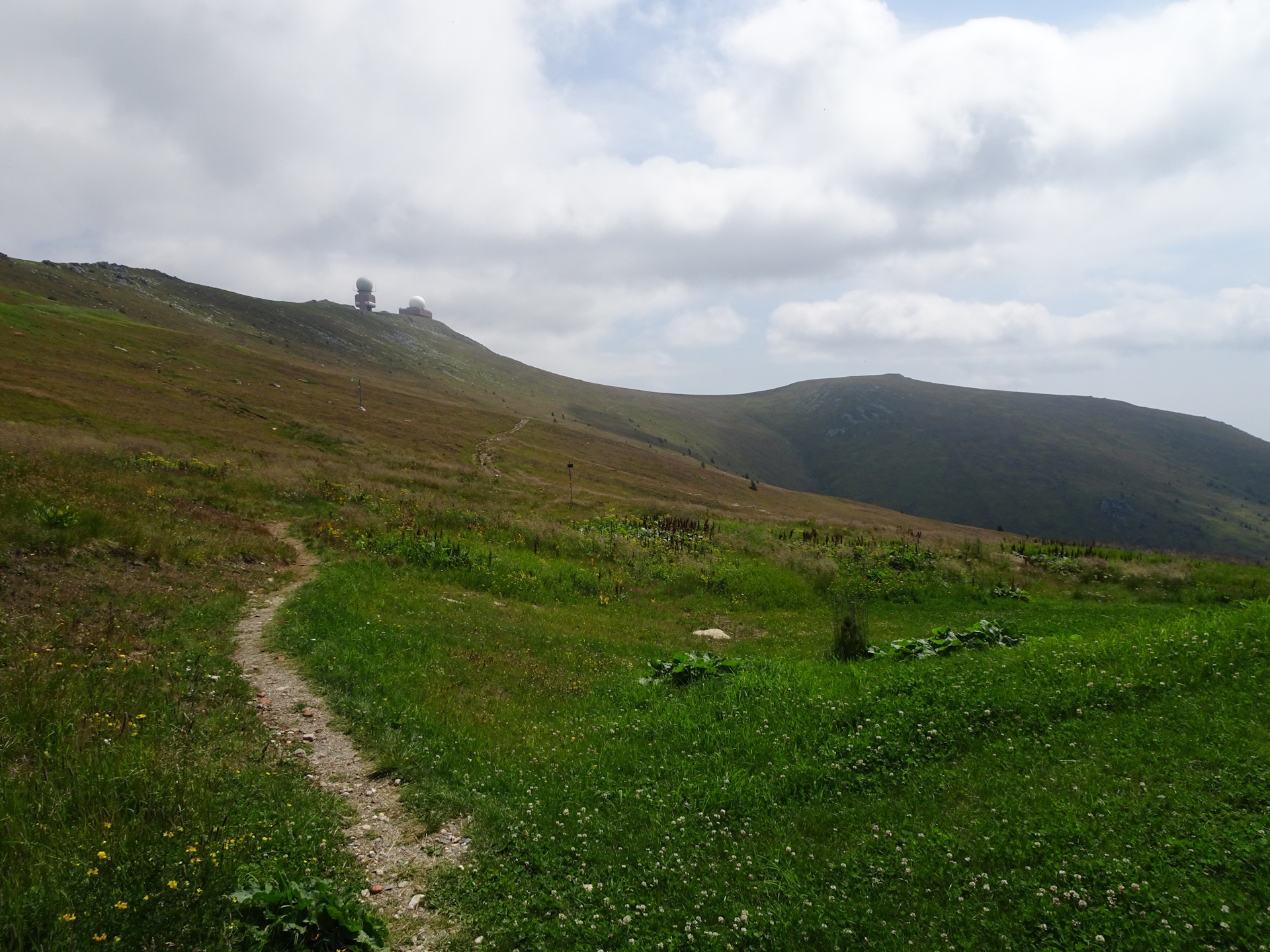 On the trail back towards <i>Brendlhütte</i>