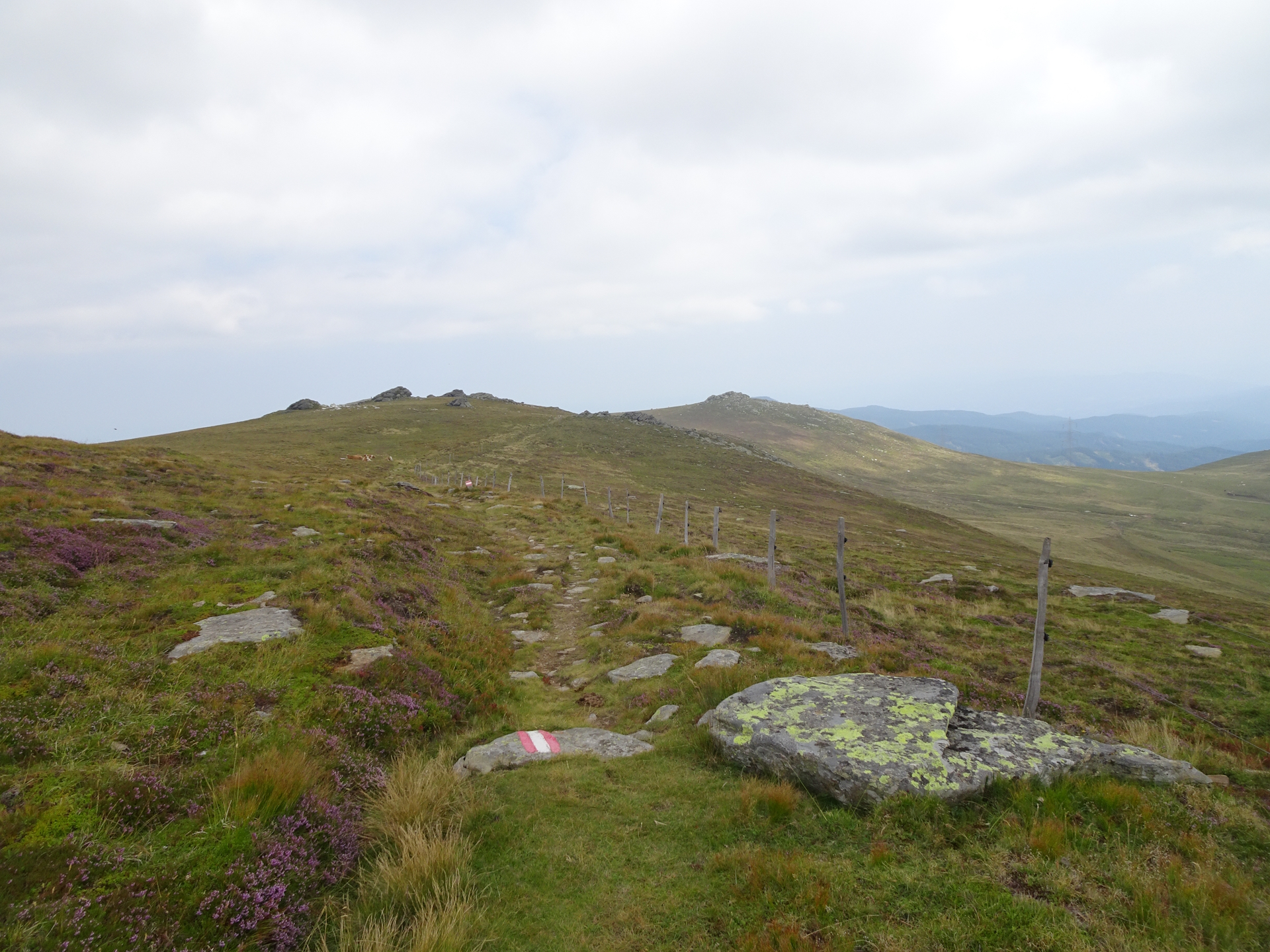 On the trail towards <i>Großer Frauenkogel</i>