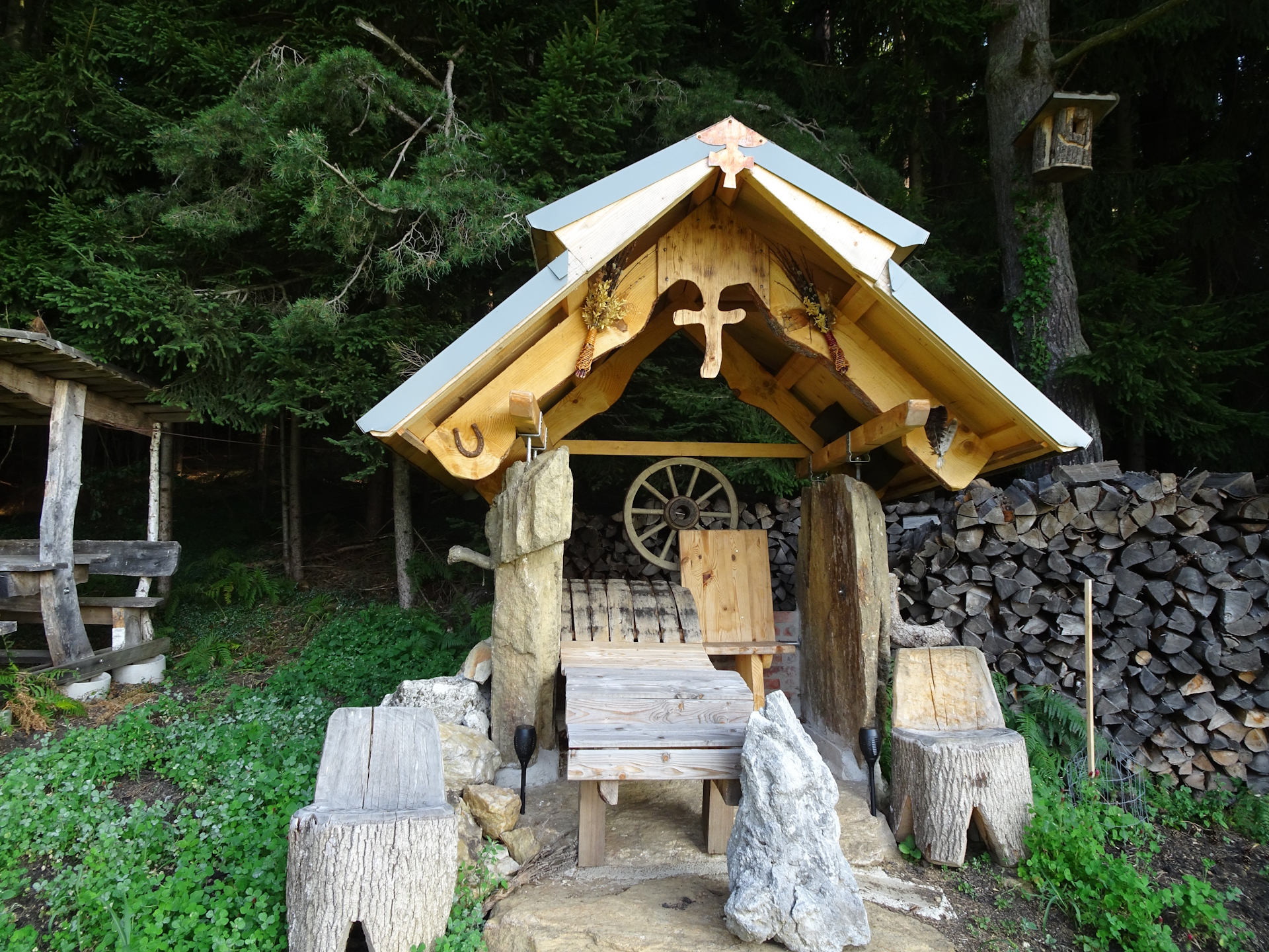 At the trail towards <i>St. Oswald</i>