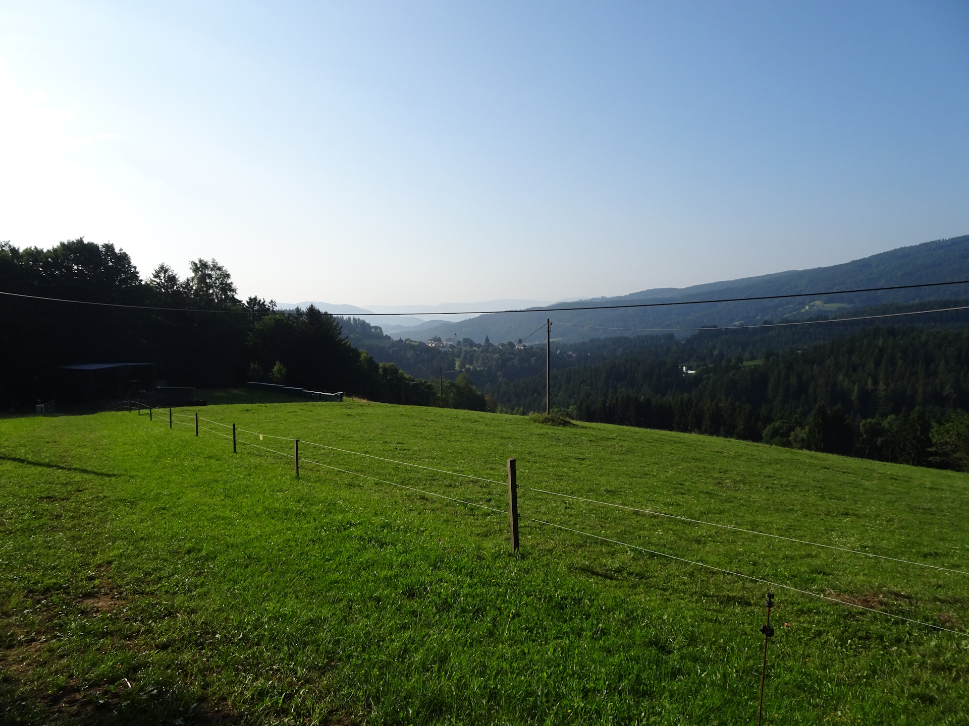 On the trail towards <i>St. Oswald</i>