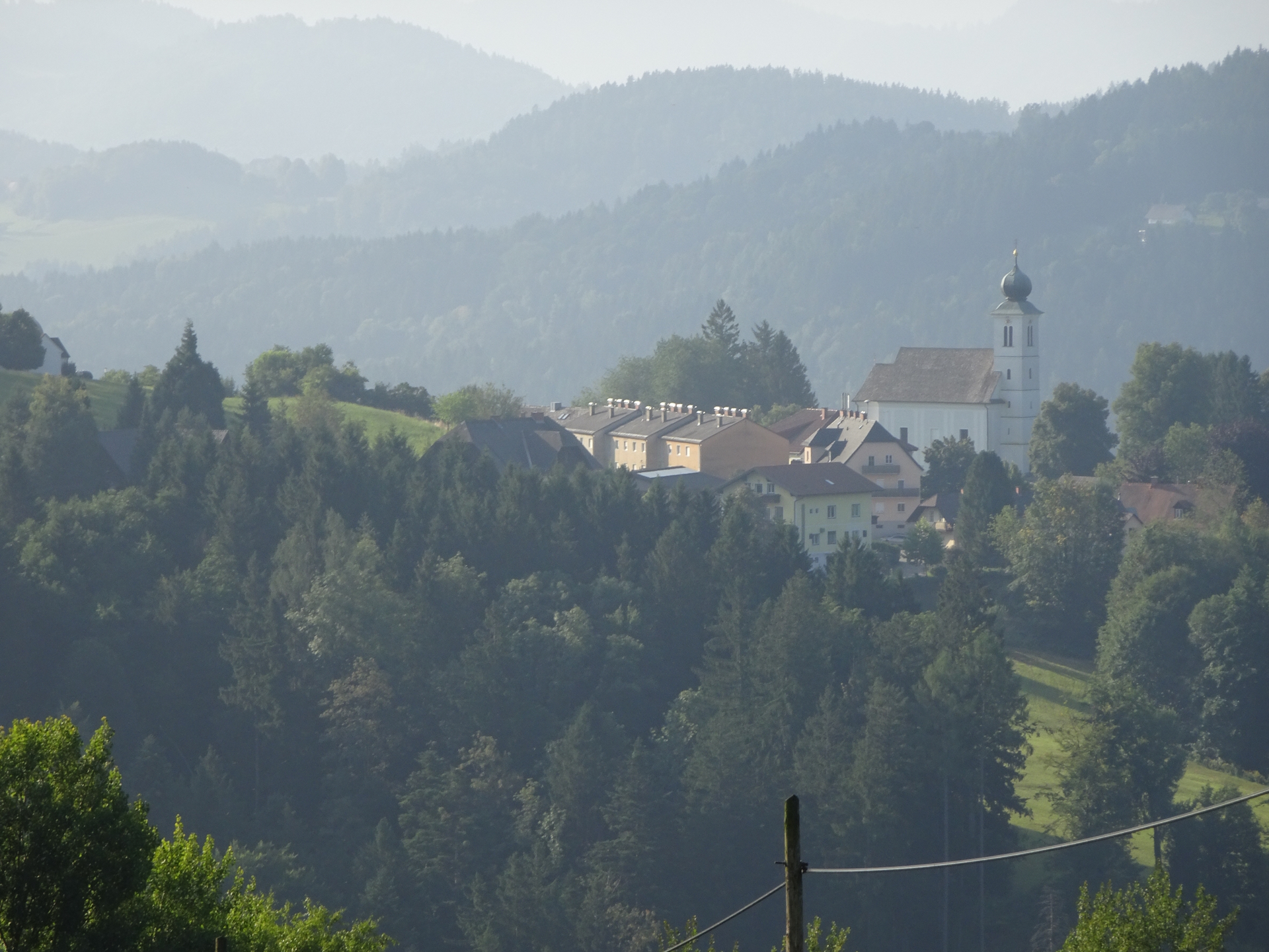 A first glimpse at <i>St. Oswald</i>