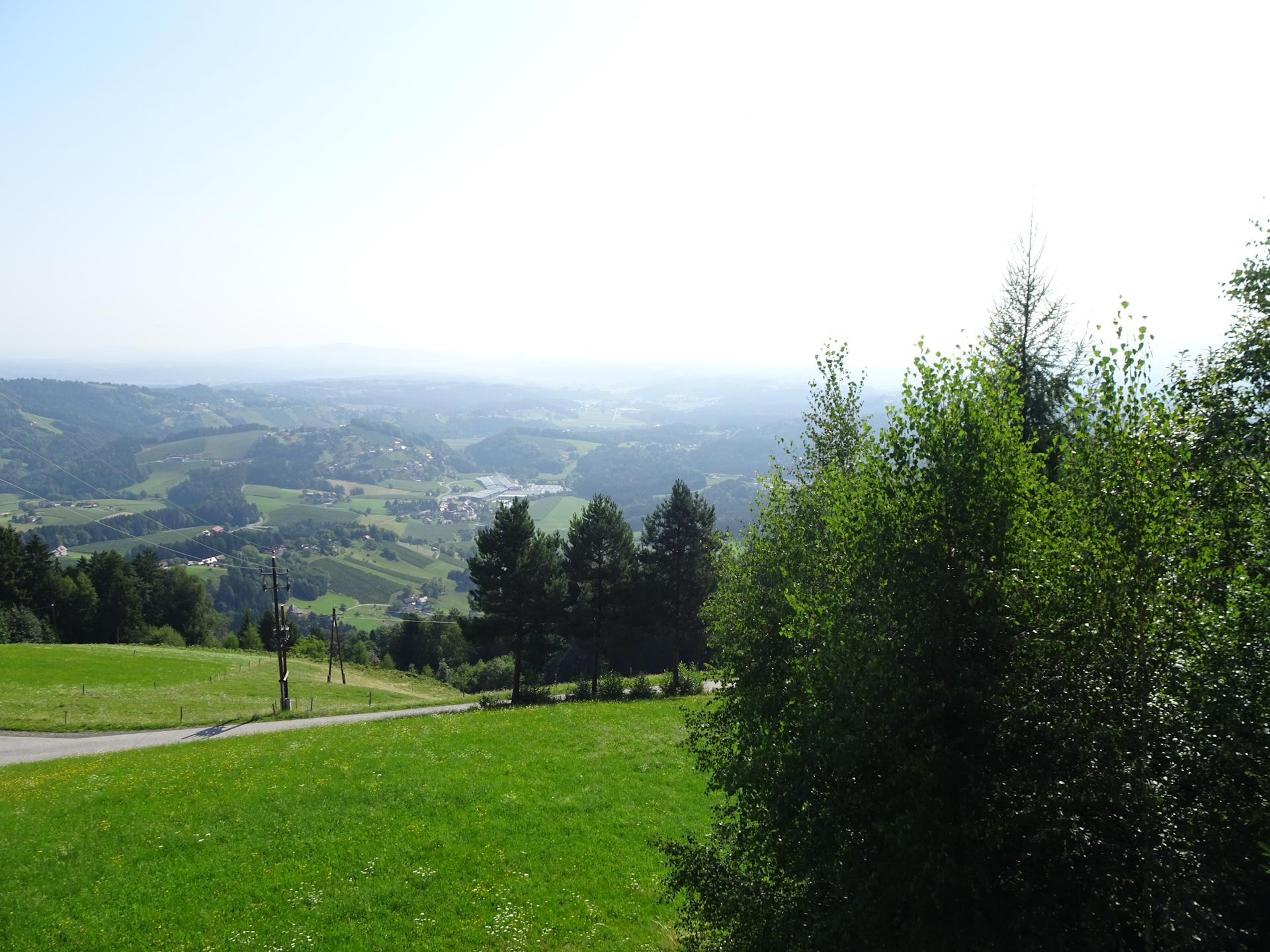 View from the viewing platform