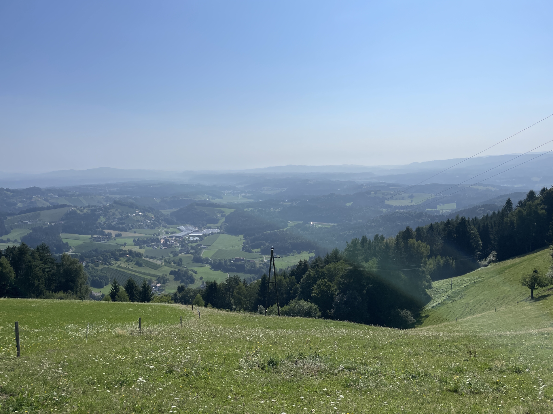 View from the viewing platform