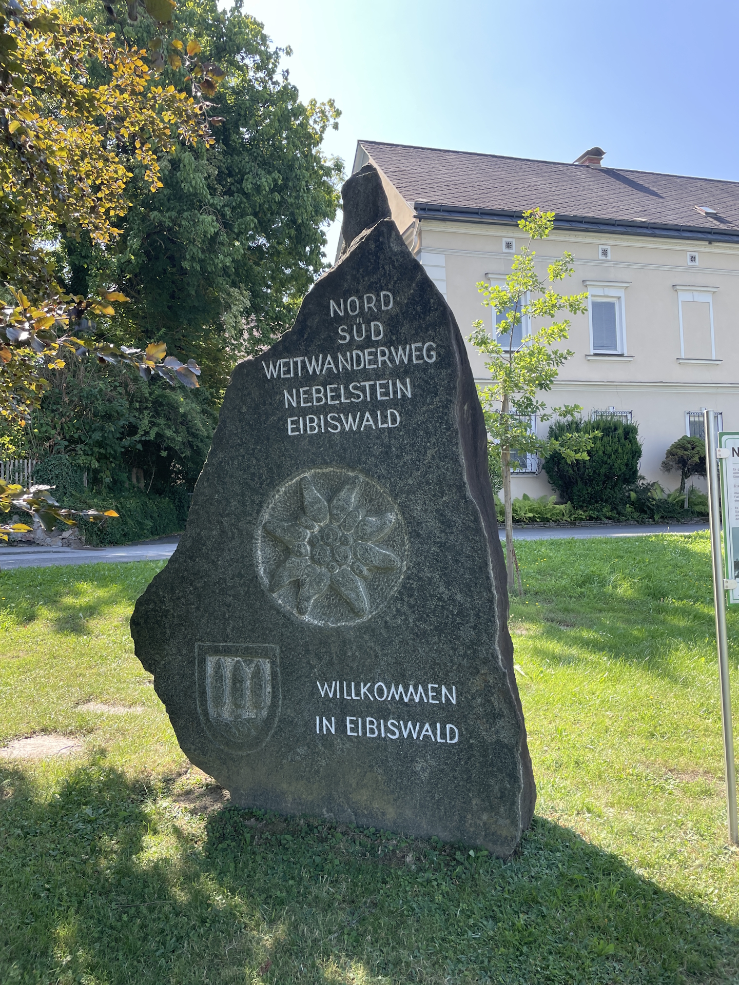 The memorial stone in <i>Eibiswald</i>