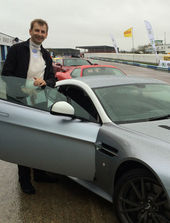 Stefan Probst drives the Aston Martin Vantage V8 N430